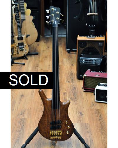 Warwick Thumb Bass B.O. Limited 20 Fretless 5 